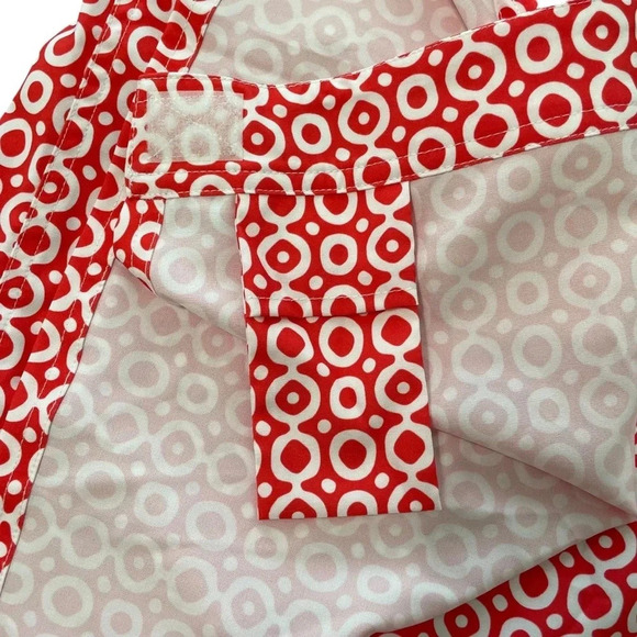 RipSkirt Hawaii Wrap Skirt Length 1 Adjustable Waist Red Dot Size Medium - Picture 4 of 7